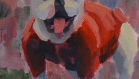 Bulldog at the Stadium