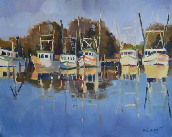 Shrimper's Reflections