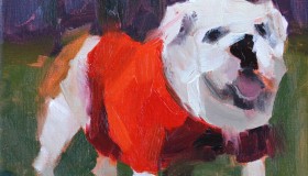 Bulldog ‘Tween the Hedges