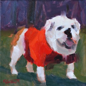 Bulldog ‘Tween the Hedges