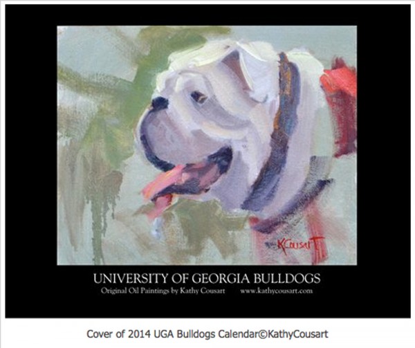 Sunlit Georgia Bulldawg