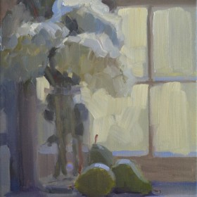 Hydrangeas- Sold right off the easel