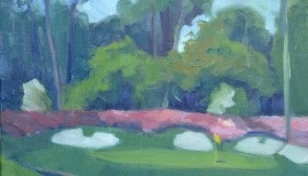 Augusta National Golf Course Hole # 13-Azalea