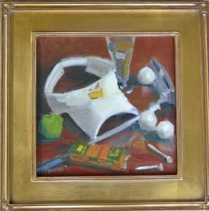 Tee Time at the Masters Framed