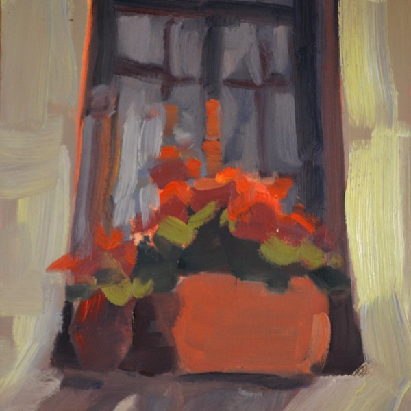fleurs dans la fenêtre (Flowers in Window)