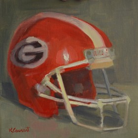 Georgia Football Helmet, “G”