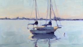 Shadow Boat Reflections