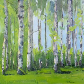 Through the Birch Trees