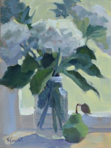 Grand Hydrangeas in Window Sill©Kathy Cousart