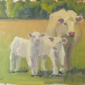 Spring Calves and Mama