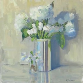 Champagne Bucket of Flowers