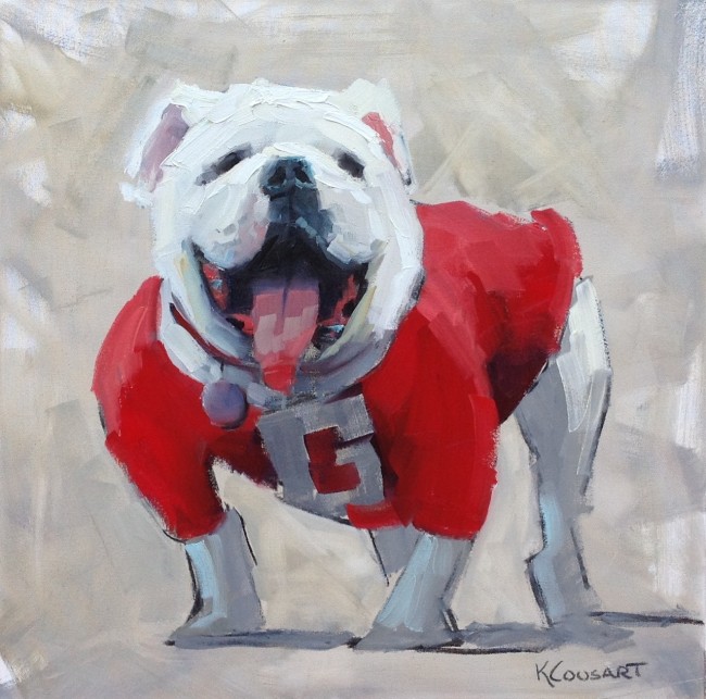 Georgia Bulldawg Big Smile©KathyCousart