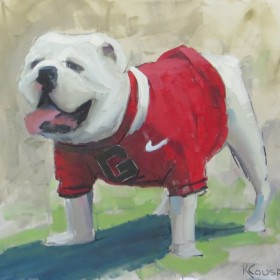 Georgia Bulldog Mascot