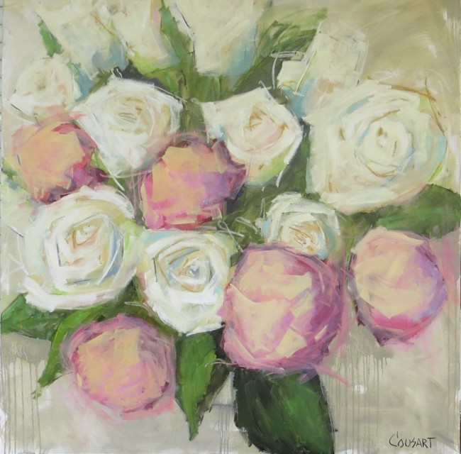 Peony and Rose Bouquet©KathyCousart