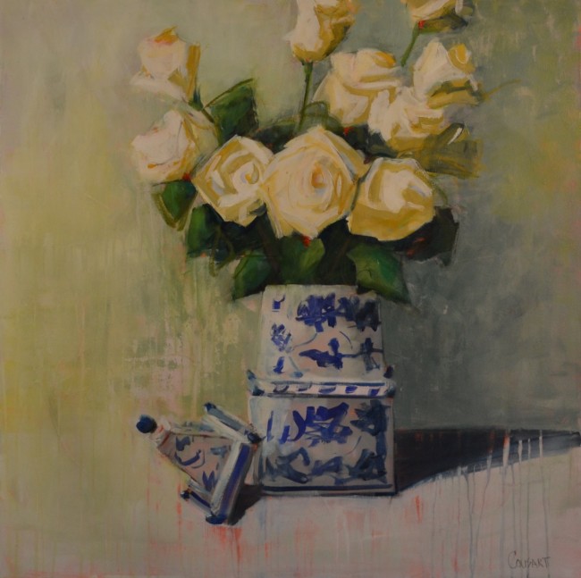 Chinoiserie Pagoda with Roses©KathyCousart 